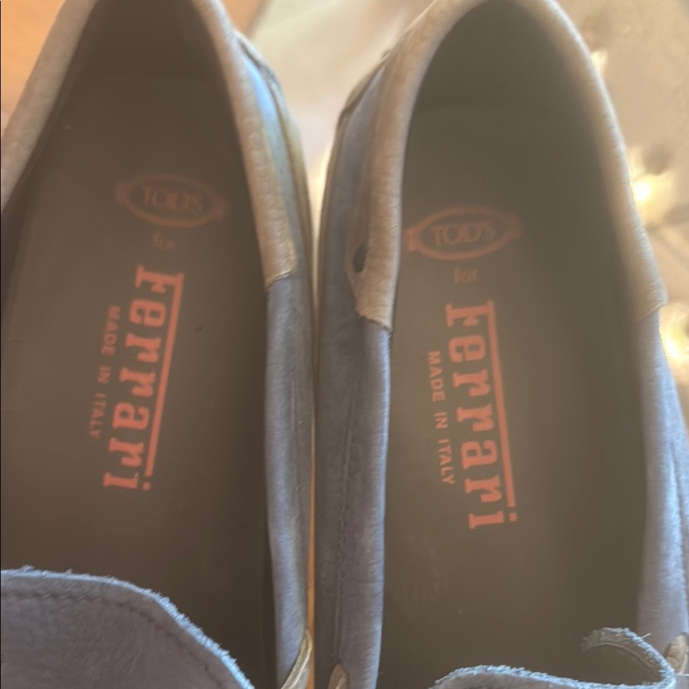 Tod's Black Loafers Slip-Ons
